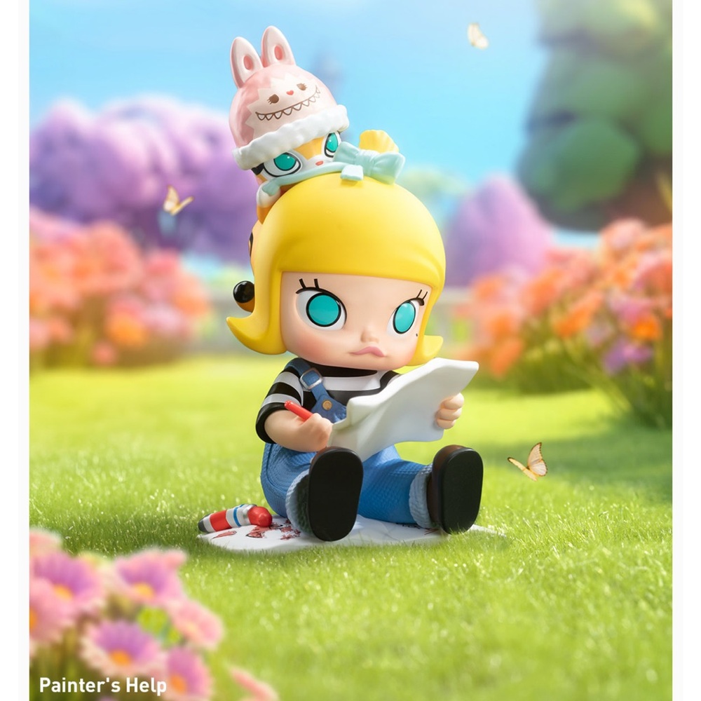 Pop Mart Finding Mokoko Painters Help - UNOPENED